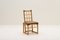 Rattan Dining Chairs, Italy, 1970s, Set of 4, Image 4