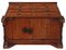 Antique Crossbanded Walnut and Oak Chest of Drawers 8