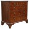 Antique Crossbanded Walnut and Oak Chest of Drawers 3