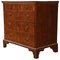 Antique Crossbanded Walnut and Oak Chest of Drawers, Image 2