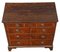 Antique Crossbanded Walnut and Oak Chest of Drawers, Image 4