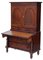 Mueble para amas de casa antiguo de caoba con secreter, 1800, Imagen 2