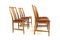 Chaises Scandinaves en Noyer, 1960, Set de 4 3