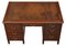 Vintage Twin Pedestal Desk in Mahogany, 1920s, Image 10