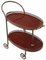 Art Deco Drinks Trolley in Mahogany, 1920s, Image 3