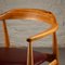 Vintage Danish Desk Chair in Elm by Arne Wahl Iversen for Niels Eilersen, 1950s 9