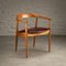 Chaise de Bureau Vintage en Orme par Arne Wahl Iversen pour Niels Eilersen, Danemark, 1950s 2