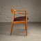 Vintage Danish Desk Chair in Elm by Arne Wahl Iversen for Niels Eilersen, 1950s 4