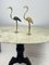 Italian Flamingos in Brass and Marble, 1950s, Set of 2 9