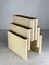 Beige Magazine Rack by Giotto Stoppino for Kartell, Italy, 1970s, Image 2