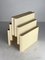 Beige Magazine Rack by Giotto Stoppino for Kartell, Italy, 1970s 4
