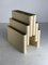 Beige Magazine Rack by Giotto Stoppino for Kartell, Italy, 1970s 6