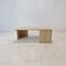 Italian Coffee Table in Travertine, 1980s, Image 6