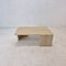 Italian Coffee Table in Travertine, 1980s 7