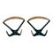 Attaccapanni Mid-Century, set di 2, Immagine 1