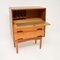 Sycamore & Walnut Bureau Cabinet attributed to Peter Hayward for Vanson, 1960s 5