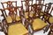 Antique Chippendale Carver Dining Chairs, 1910s, Set of 10 4