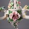Lámpara de araña Capodimonte vintage de porcelana esmaltada, Imagen 7