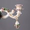 Lustre Capodimonte Vintage en Porcelaine Vernie 4