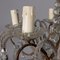 Vintage Glass 6-Light Chandelier 6