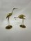 Large Mid-Century Brass Birds, 1970s, Set of 2 9