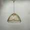 Glass Leaf Hanging Lamp from Peill & Putzer, 1970s 12