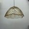 Glass Leaf Hanging Lamp from Peill & Putzer, 1970s 8