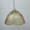 Glass Leaf Hanging Lamp from Peill & Putzer, 1970s 11