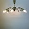 Mid-Century Brass Spider Ceiling Lamp, 1950s 2