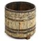 Patinated Solid Wood Barrel, Image 2