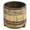 Patinated Solid Wood Barrel 1