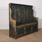 Welsh Painted Box Bench 7