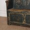 Welsh Painted Box Bench 3