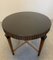 Art Deco Round Table in Black 3