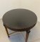 Art Deco Round Table in Black 5