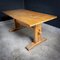 Mid-Century Oak Monastery Dining Table 2