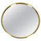 Midcentury Modern Brass Mirror, 1960s, Image 1