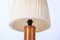 Vintage Table Lamp in Leather from Bergboms, 1960s 6