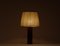 Vintage Table Lamp in Leather from Bergboms, 1960s 8