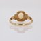 Modern Citrine 18 Karat Yellow Gold Rectangular Ring, Image 6