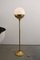 Arts & Crafts Stall Lamp in Brass from Vereinigte Werkstätten, Munich, 1960s, Image 5