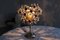 Flower Table Lamp in Crystal Glass Chalice from Palwa 4