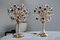Flower Table Lamp in Crystal Glass Chalice from Palwa, Image 1