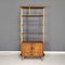 Mid-Century English Modern Light Wood Shelf with Cabinet attributed to Ercol, 1960s 2