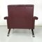 Poltrone Mid-Century moderne in pelle attribuite a Ico Parisi per Cassina, Italia, anni '60, set di 2, Immagine 5