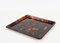 Square Tortoiseshell Effect Acrylic Serving Tray by Christian Dior, Italy, 1970s 9