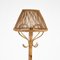 Lampadaire Mid-Century en Bambou et Rotin Style Franco Albini, Italie 1960s par Franco Albini 11