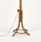 Lámpara de pie Mid-Century de bambú y ratán estilo Franco Albini, años 60 de Franco Albini, Imagen 10