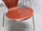Early Teak Series 7 Chairs by Arne Jacobsen for Fritz Hansen, 1950s, Set of 6 12