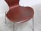 Early Teak Series 7 Chairs by Arne Jacobsen for Fritz Hansen, 1950s, Set of 6, Image 13